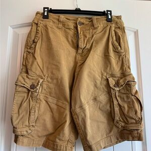 American Eagle Outfitters Men's Tan Cargo Shorts